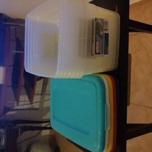 Multicolor Storage Container Set